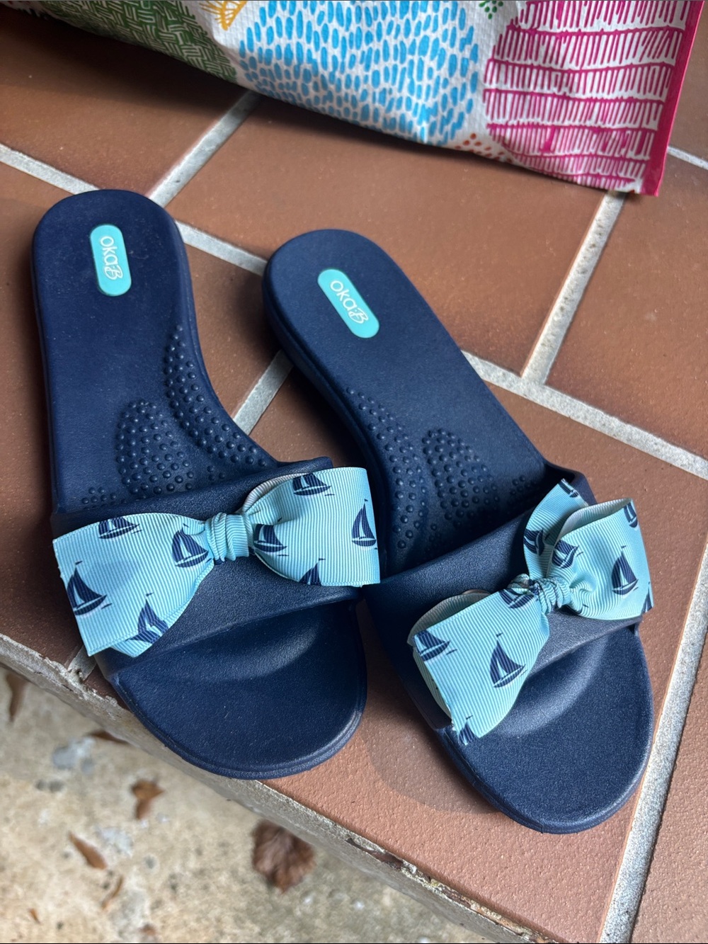 Oka.B sandals M/L good shape
